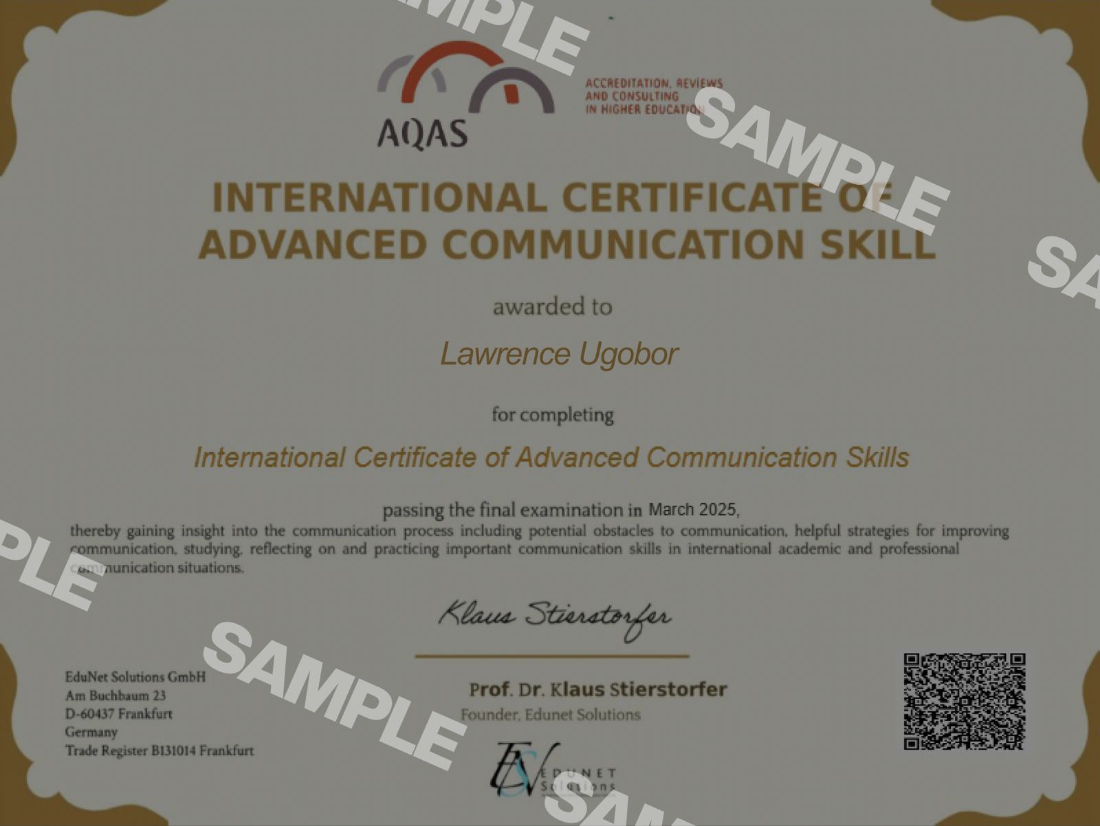 Certificate 2